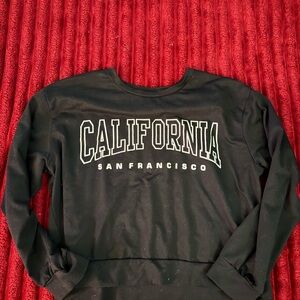 Black California San Francisco Sweatshirt